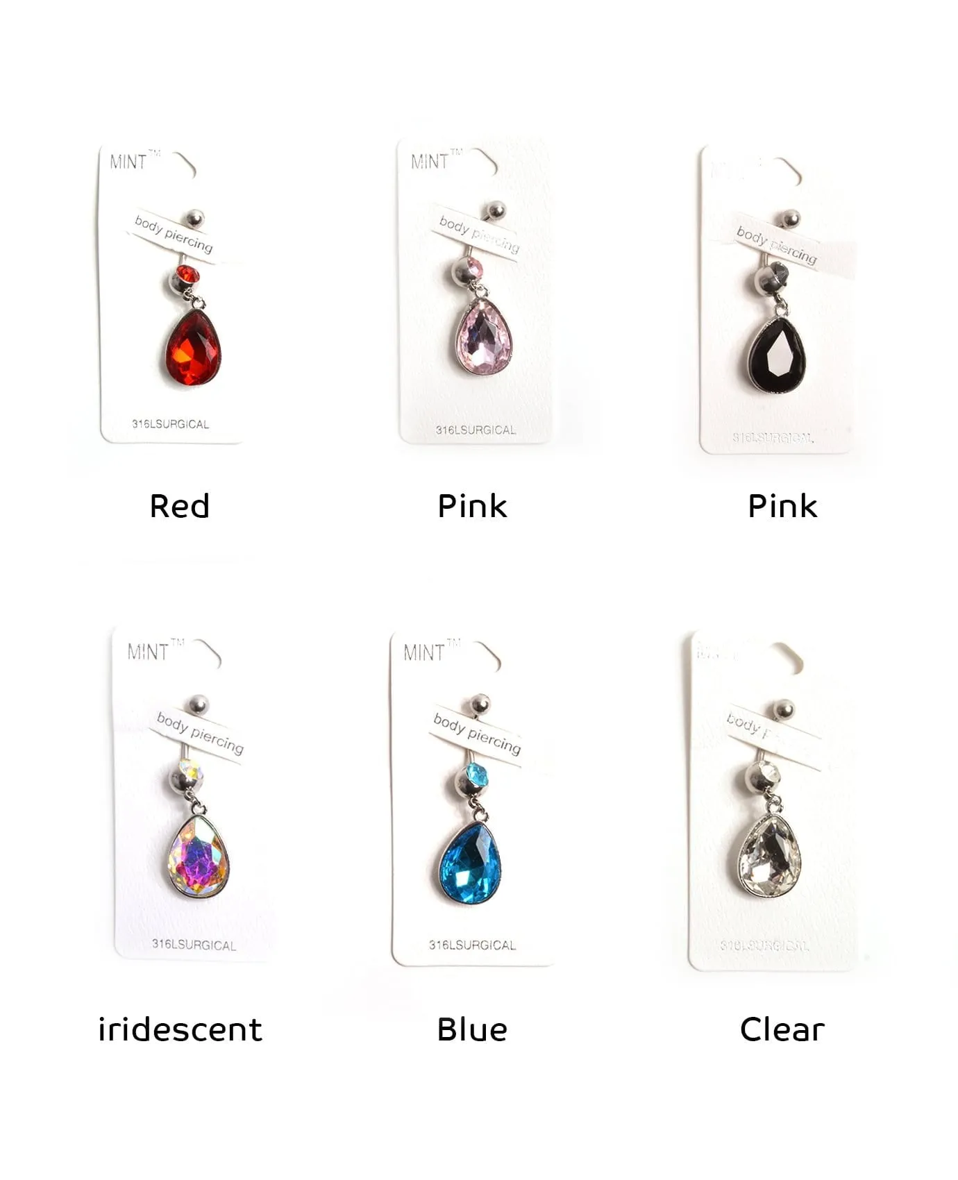 Teardrop Belly Ring