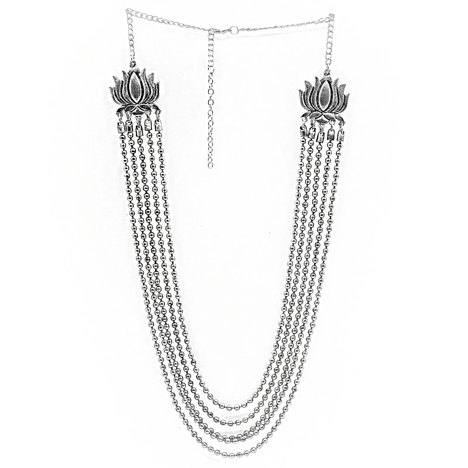 Teejh Parajika Silver Oxidised Jewelry Gift Set