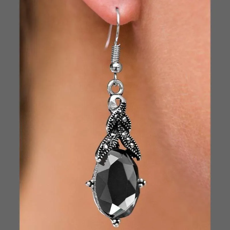 The Prize Winner Silver Gem Earrings