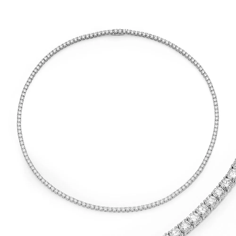 White Gold Diamond Necklace