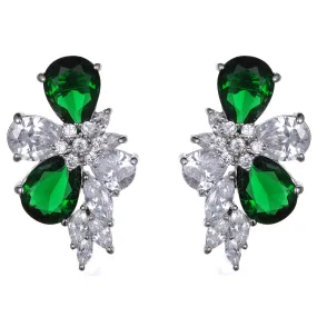 Women's Fashion CZ Bridal Wedding Earring