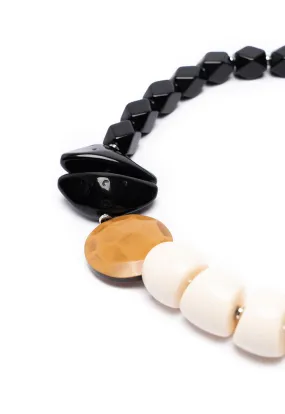 Wooden Resin Multi Color Necklace